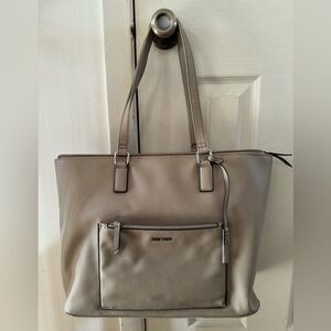 Large Nine West Tote Beige